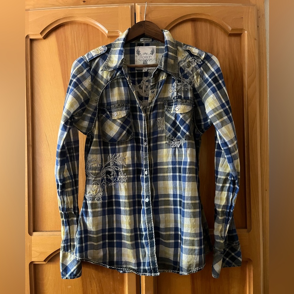 Roar Plaid Shirt